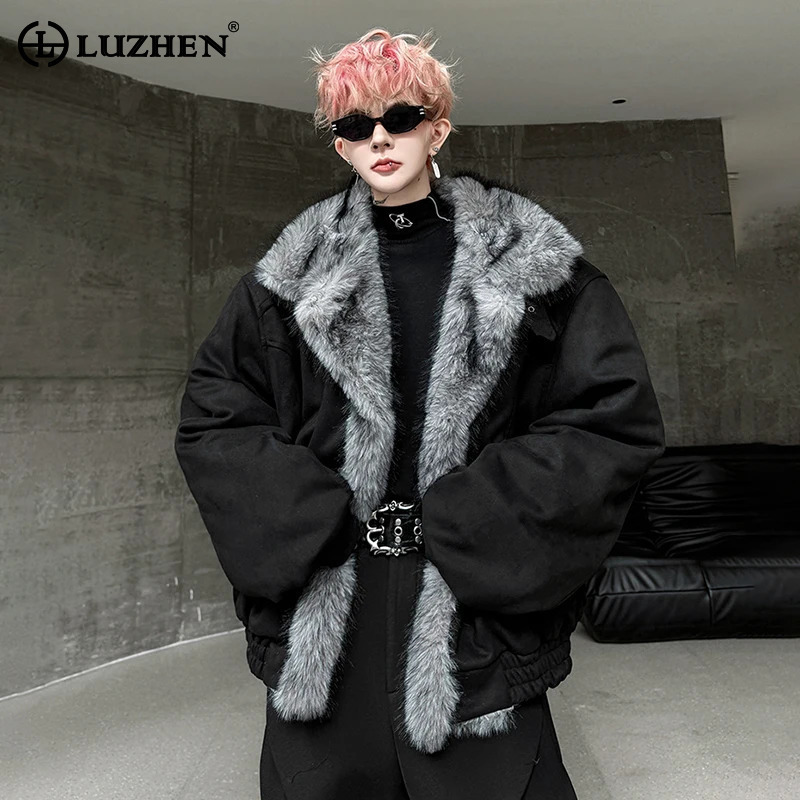 Street Fashion Men 2025 - LUZHEN 2025 Kış Yeni Yüksek Kaliteli