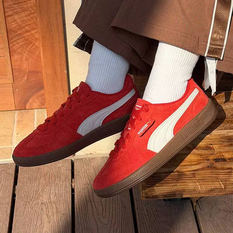 Yeni PUMA Palermo Kırmızı Süet - Puma Shoes Suede Classic incelemesi ve fiyatı