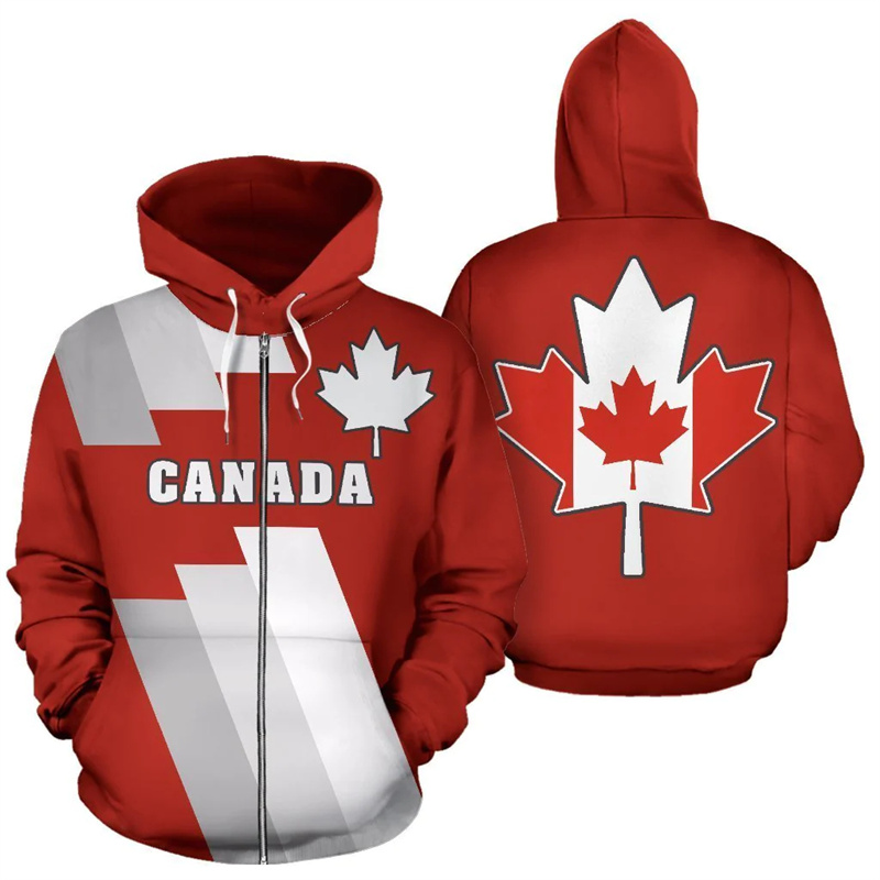 Kanada Geyiği Kapüşonlu Sweats - Street Fashion Canada incelemesi ve fiyatı