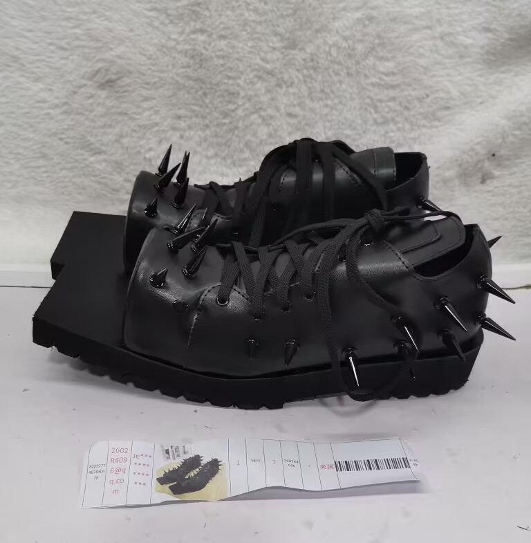 Kadın Siyah Deri Hog Toe Botla - Street Fashion Y2K incelemesi ve fiyatı